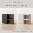 キッチンカウンター(KM504 120OP GY) 2枚目画像