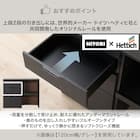 キッチンカウンター(KM504 120OP GY) 3枚目画像