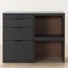 キッチンカウンター(KM504 120OP GY) 4枚目画像