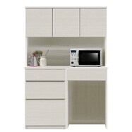 シンプルキッチンボード 120 (上オープン 下引き出し＋ダスト対応)
