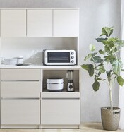 シンプルキッチンボード 120 (上オープン 下引き出し+オープン)【期間限定価格:11/28~1/5まで】