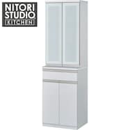 組合せキッチンボード(リガーレ 60DB セラミック天板 ハイタイプ WH2)【期間限定価格:10/31~1/5まで】