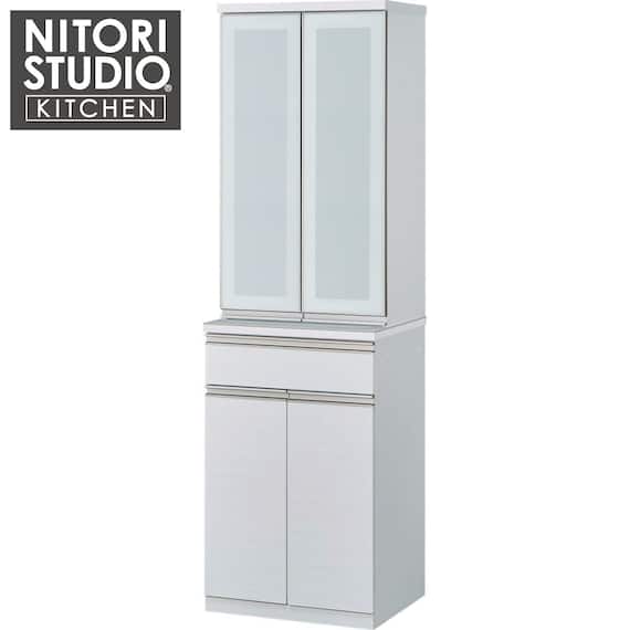 ダイニングボード(セラミック天板リガーレ60DB ハイタイプ WH2) 1枚目画像