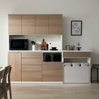 組み合わせキッチンボードリガーレ カウンターセット 幅240(160+80)cm GWWH 1枚目画像