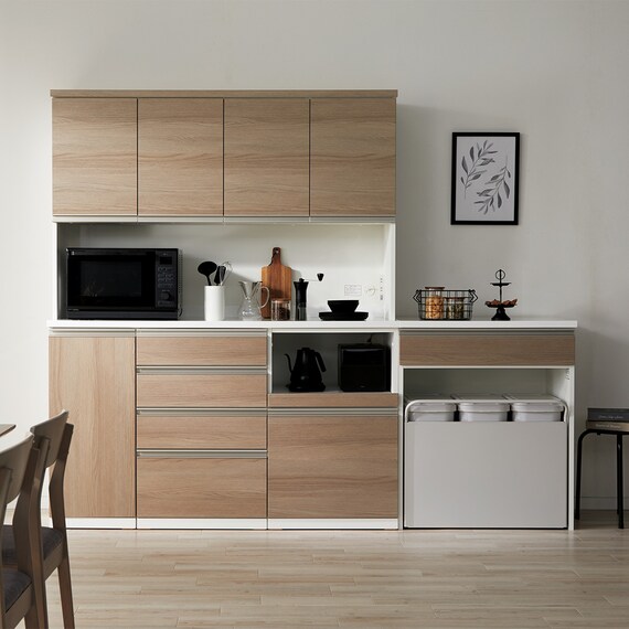 組み合わせキッチンボードリガーレ カウンターセット 幅240(160+80)cm GWWH 1枚目画像