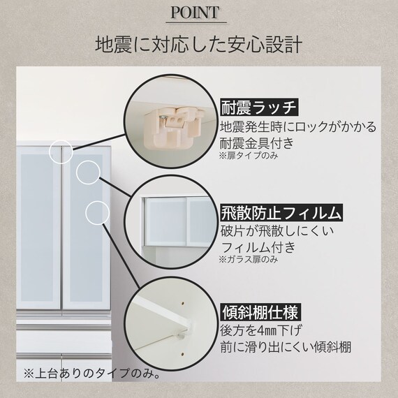 組み合わせキッチンボードリガーレ カウンターセット 幅240(160+80)cm GWWH 7枚目画像