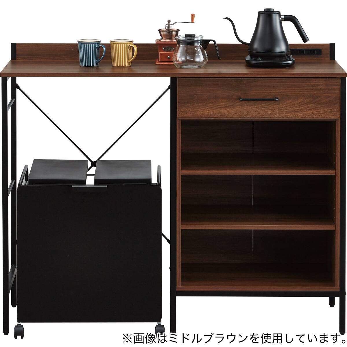 キッチンカウンター(IG006 1200 LBR) | ニトリネット【公式】 家具