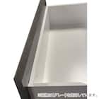 キッチンボード (鏡面仕様 引出しタイプ 幅80cm ホワイト) 6枚目画像