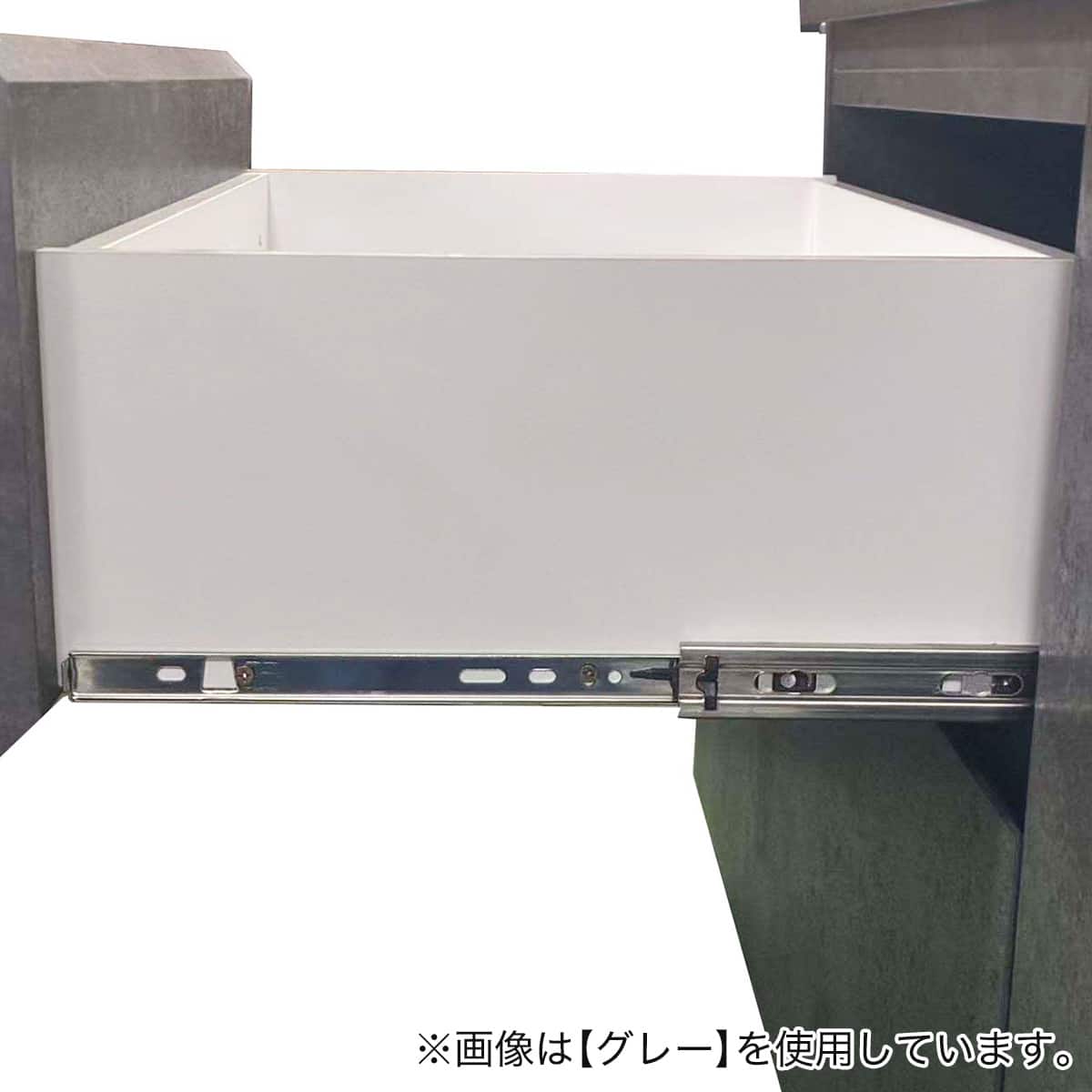 キッチンボード (鏡面仕様 引出しタイプ 幅120cm ホワイト) | ニトリ