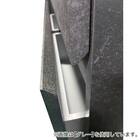 キッチンボード (鏡面仕様 引出しタイプ 幅120cm ホワイト) 7枚目画像