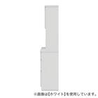 キッチンボード (セラミック柄 引出しタイプ 幅159.5cm グレー) 11枚目画像