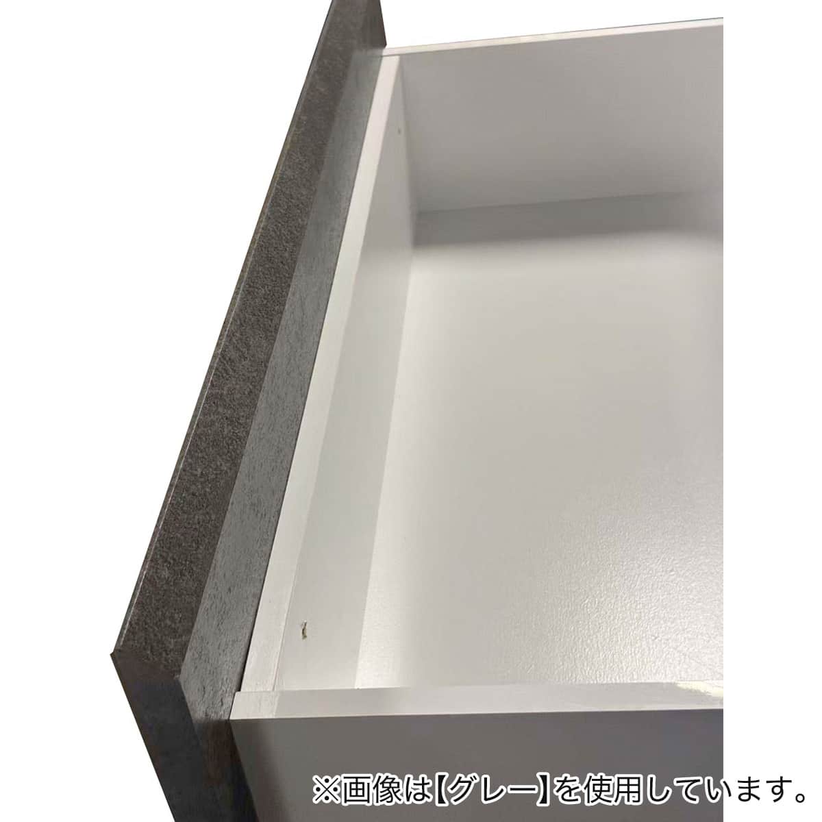 キッチンボード (鏡面仕様 扉タイプ 幅120cm ホワイト) | ニトリネット