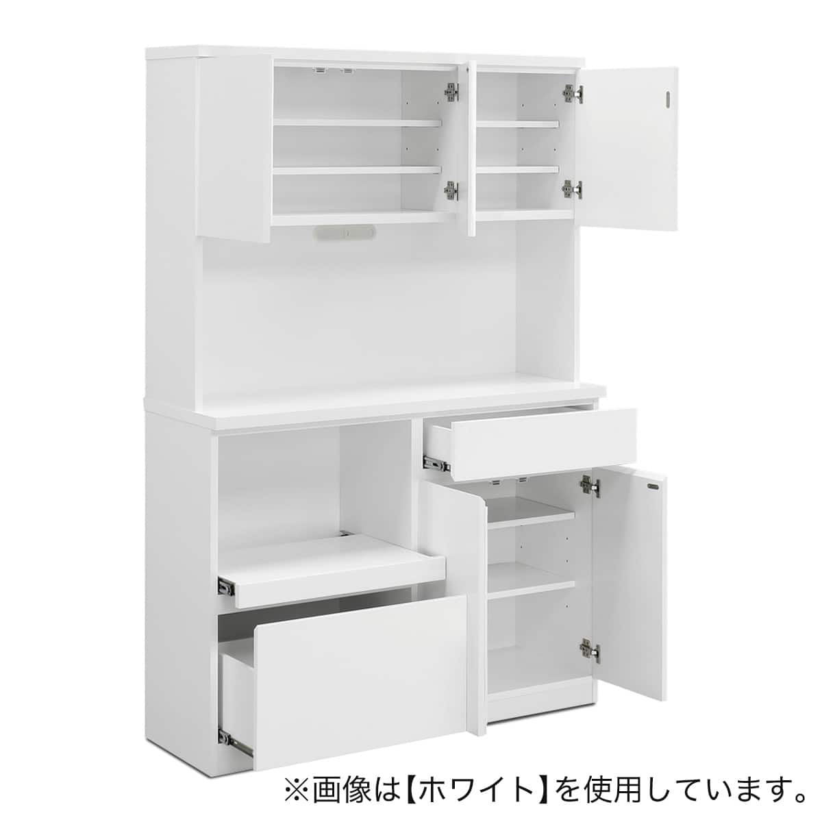 キッチンボード (セラミック柄 扉タイプ 幅120cm グレー) | ニトリ
