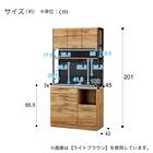 ステンレス天板のマグネットキッチンボード ソフトクローズタイプ(IM301 SHQ100MG WH/BK) 3枚目画像