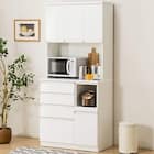 キッチンボード(レジューム 90TF/90QH WH) 1枚目画像