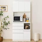 キッチンボード(レジューム 90TF/90QH WH) 2枚目画像