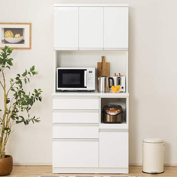 キッチンボード(レジューム 90TF/90QH WH) 2枚目画像