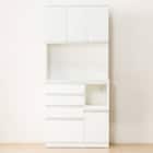 キッチンボード(レジューム 90TF/90QH WH) 3枚目画像