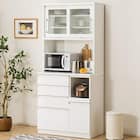 キッチンボード(レジューム 90TG/90QH WH) 1枚目画像