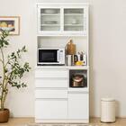 キッチンボード(レジューム 90TG/90QH WH) 2枚目画像