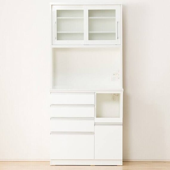 キッチンボード(レジューム 90TG/90QH WH) 3枚目画像