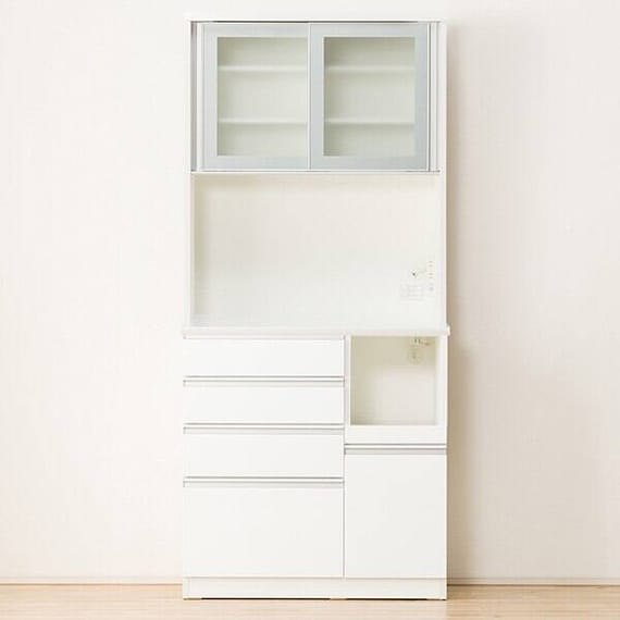 キッチンボード(レジューム 90AG/90QH WH) 3枚目画像