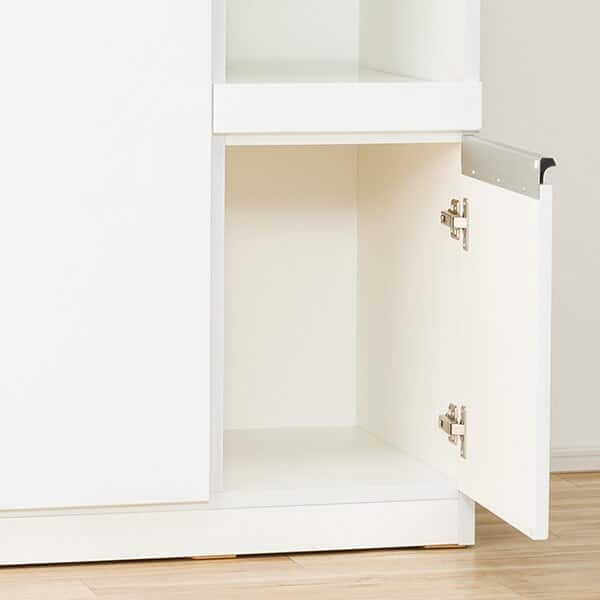 ニトリ キッチンボード 食器棚 ホワイト レジューム 120cm ハイタイプ キッチンボード(レジューム 120TF/120TH ハイタイプ WH） | ニトリ