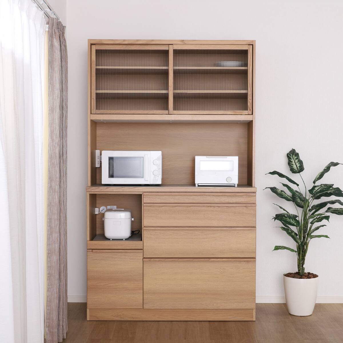 キッチンボード(リノア 幅120cm OAK)【島忠ホームズ商品】 | ニトリ