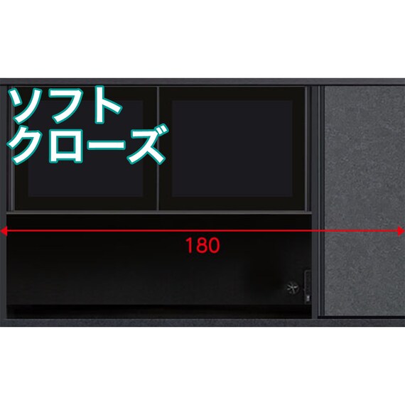 【上台ハイタイプ奥行51 標準天板(グレー)】(リガーレ F 50GHD-180 CR GY/BK) 1枚目画像