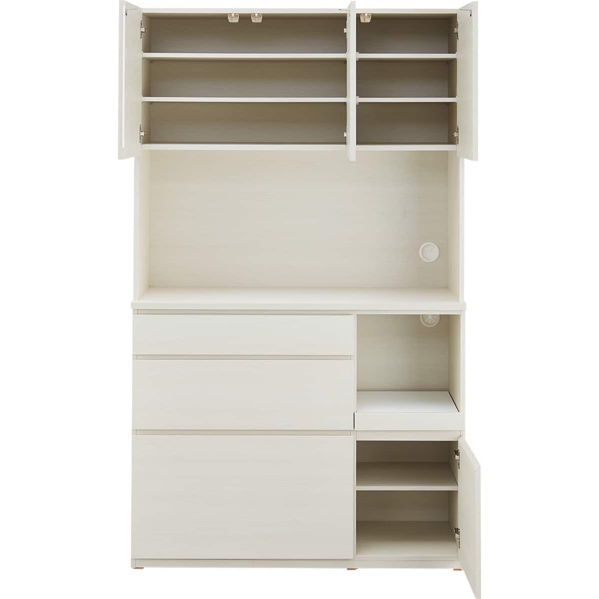 ハイタイプ】キッチンボード(ET507 HI 120KB WW) | ニトリネット【公式