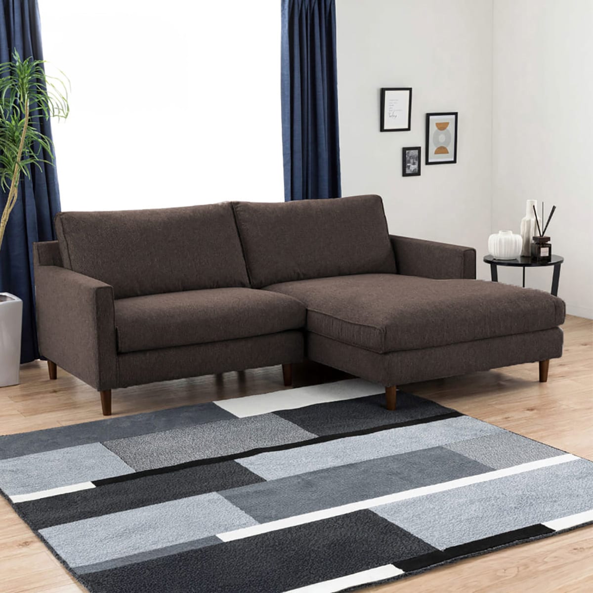 NITORI 布ばりカウチソファ 布張りカウチソファL(グラブ CH)【島忠ホームズ商品】 | ニトリネット