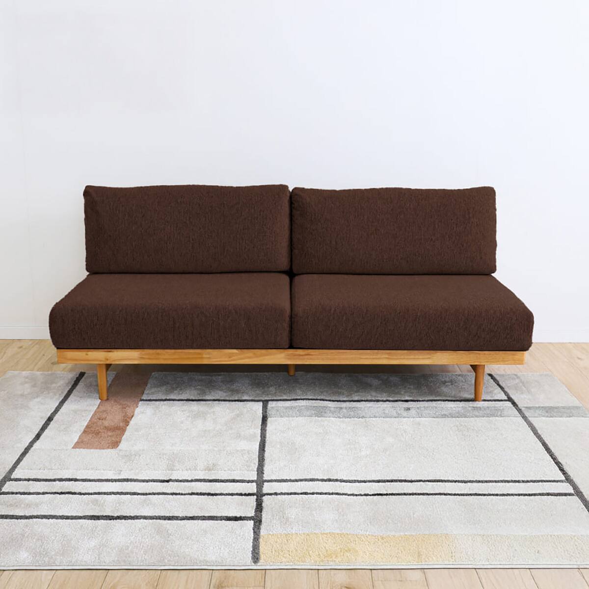 3人用布張りソファ 3人用布張りソファ(リーズ BR/LBR)【島忠ホームズ商品】 | ニトリ