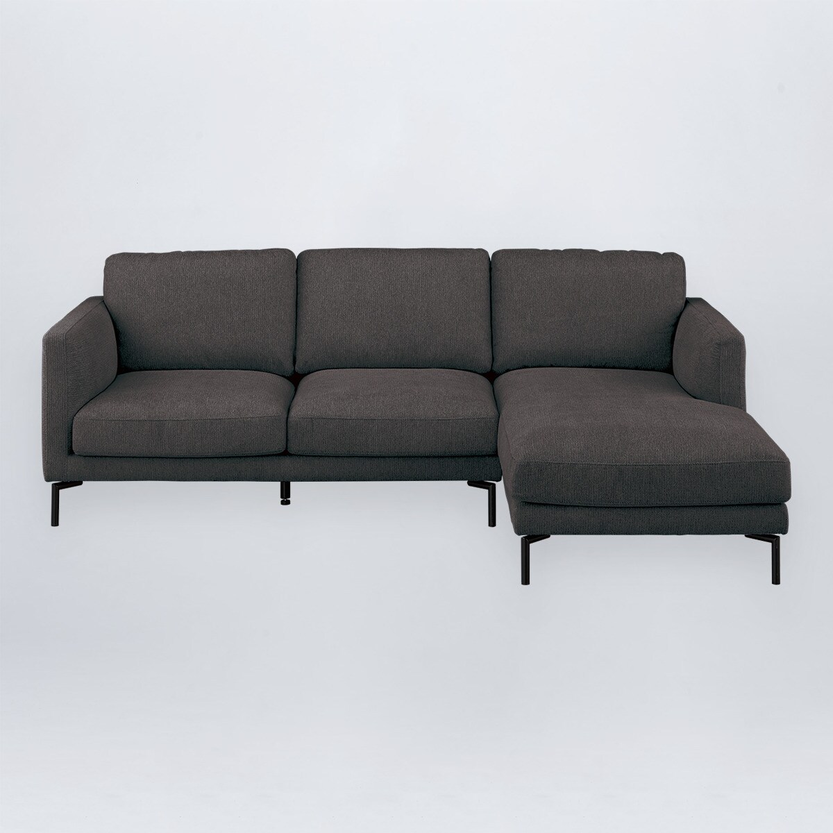 カウチソファ 布張りタイプ (SV01 左カウチ DGY) | ニトリネット【公式