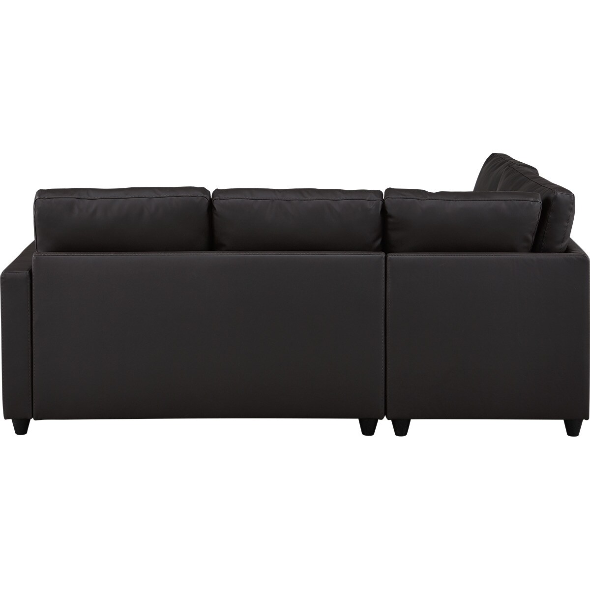 傷・汚れに強い コーナーソファベッド 収納付き 合皮タイプ (ノアーク2