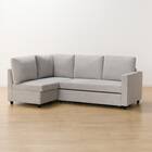 コーナーソファベッド 収納付き 布張りタイプ (ノアーク2 右コーナー 撥水加工タイプ MO) 9枚目画像