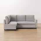 コーナーソファベッド 収納付き 布張りタイプ (ノアーク2 右コーナー 撥水加工タイプ MO) 10枚目画像