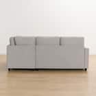 コーナーソファベッド 収納付き 布張りタイプ (ノアーク2 左コーナー 撥水加工タイプ MO) 12枚目画像