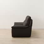 3人掛けソファ 本革(一部合成皮革)タイプ (SK7070 DBR) 5枚目画像