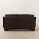 3人掛けソファ 本革(一部合成皮革)タイプ (SK7070 DBR) 6枚目画像