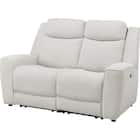 2人掛け電動リクライニングソファ 布張りタイプ (EK6318 BE) 1枚目画像