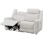 2人掛け電動リクライニングソファ 布張りタイプ (EK6318 BE) 3枚目画像