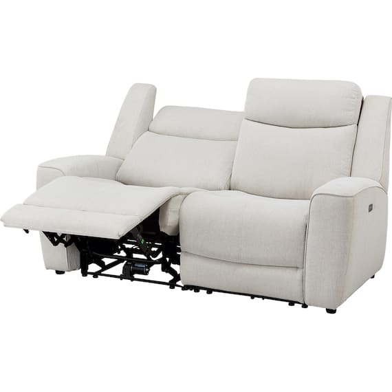 2人掛け電動リクライニングソファ 布張りタイプ (EK6318 BE) 3枚目画像