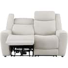 2人掛け電動リクライニングソファ 布張りタイプ (EK6318 BE) 4枚目画像