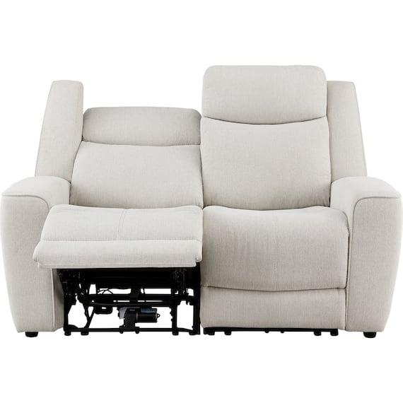 2人掛け電動リクライニングソファ 布張りタイプ (EK6318 BE) 4枚目画像