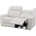 2人掛け電動リクライニングソファ 布張りタイプ (EK6318 BE) 5枚目画像