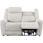 2人掛け電動リクライニングソファ 布張りタイプ (EK6318 BE) 6枚目画像