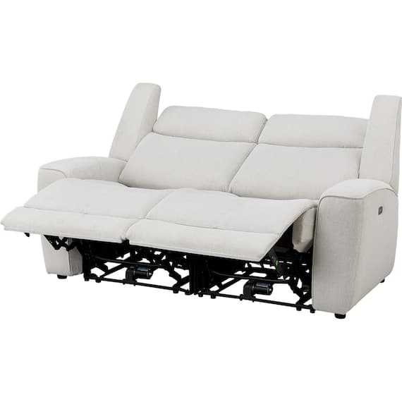 2人掛け電動リクライニングソファ 布張りタイプ (EK6318 BE) 7枚目画像