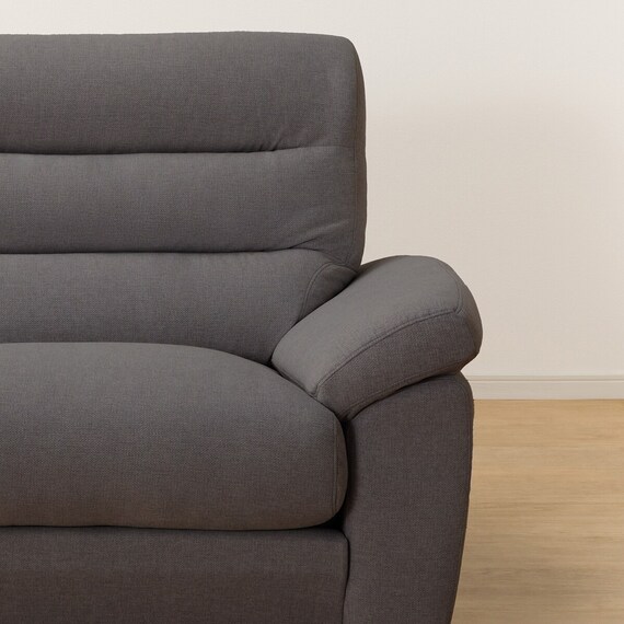 2人掛けソファ 布張りタイプ (Nポケット BS12 H-HI AQ-MGY) 15枚目画像