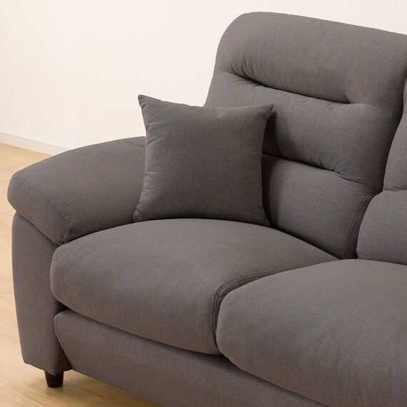 2人掛けソファ 布張りタイプ (Nポケット BS12 H-HI AQ-MGY) 16枚目画像