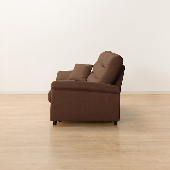 2人掛け布張りソファ(Nポケット BS12 S-HI Nシールド AQ-BR) 15枚目画像